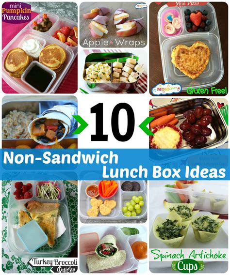 non sandwich lunch ideas for adults